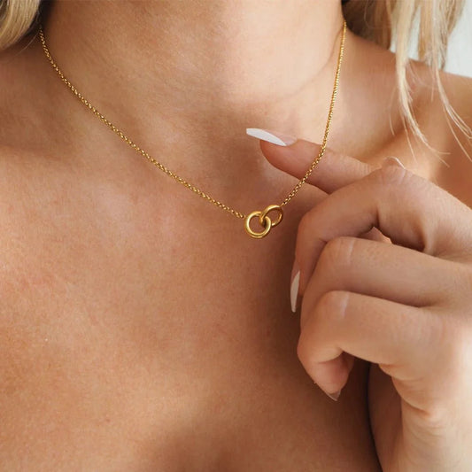 S925 Dainty Forever Linked Necklace