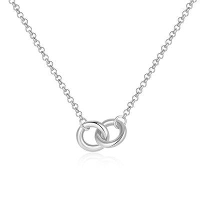 S925 Dainty Forever Linked Necklace
