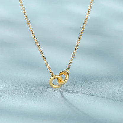 S925 Dainty Forever Linked Necklace