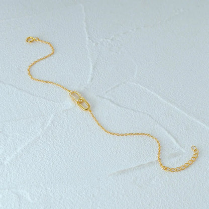 S925 Forever Linked Diamond Contrast Bracelet