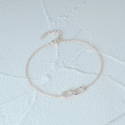 S925 Forever Linked Diamond Contrast Bracelet