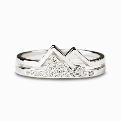 Sentimental Peaks and Valleys Ring