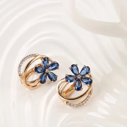 Spring Aurora Floral Earrings